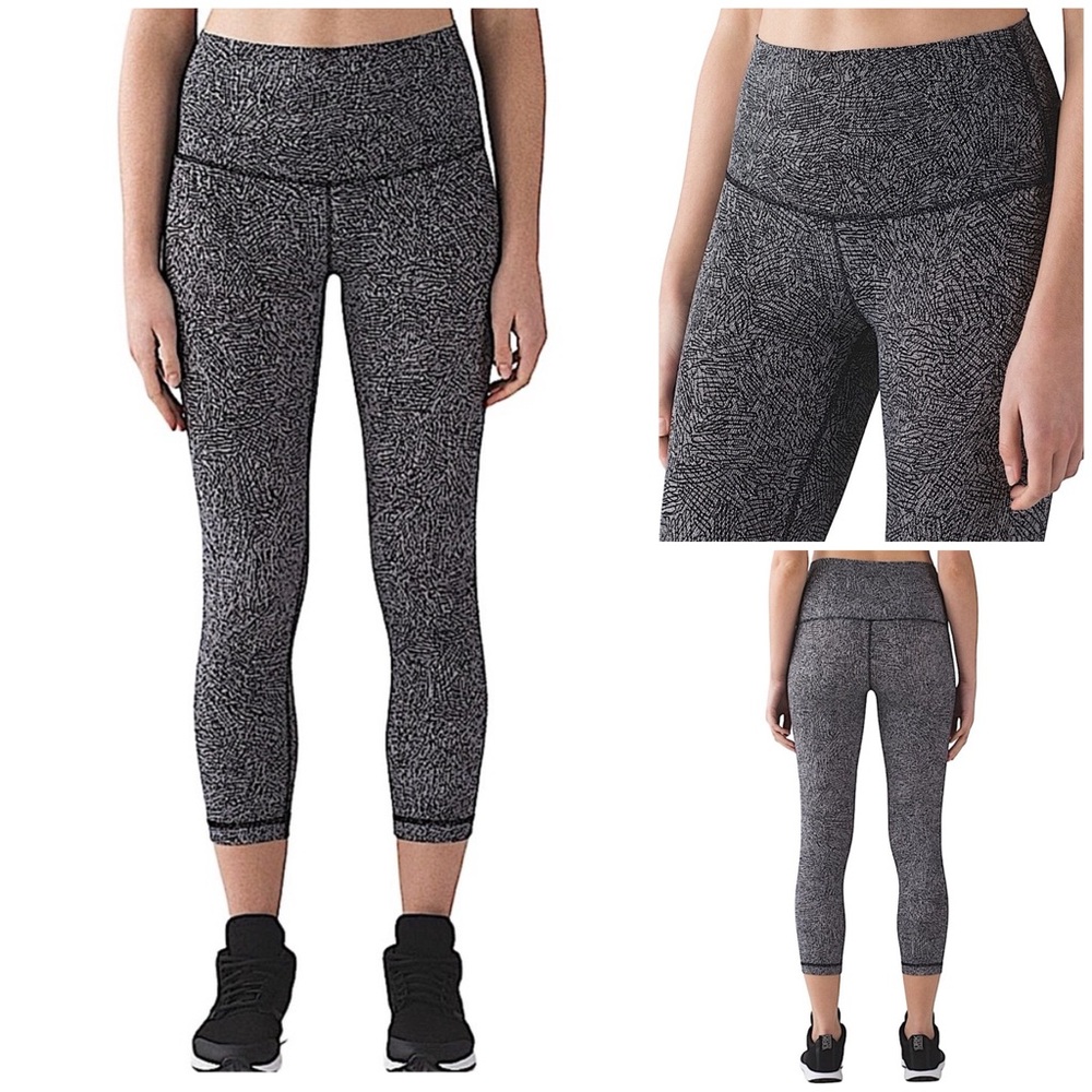 Lululemon Wunder Under Crop (Hi-Rise) (21")-